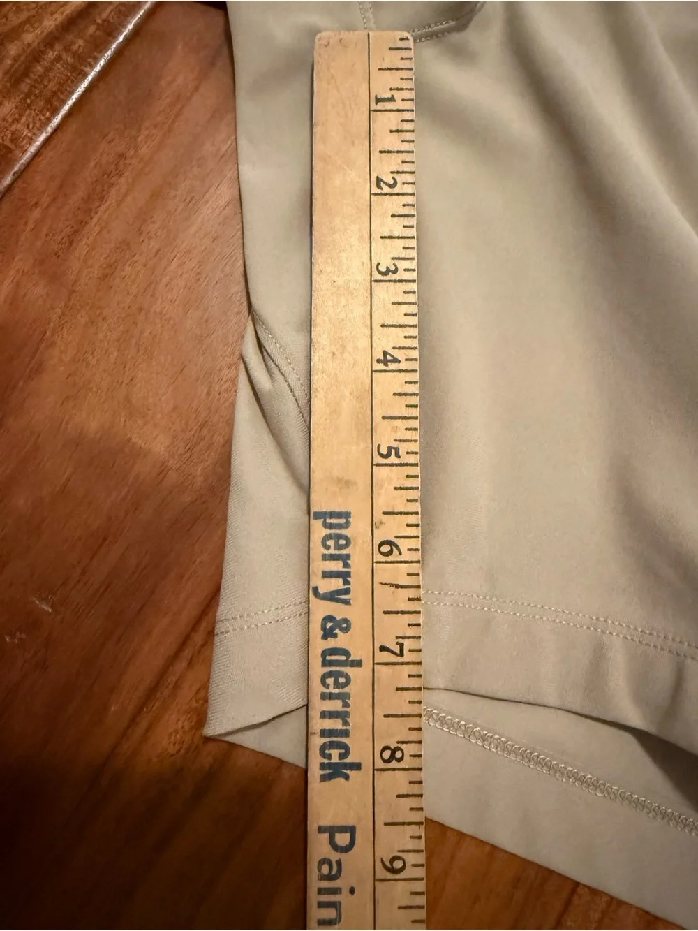 LULULEMON Commission Classic-Fit Short 7” *Warpstreme Men’s sz 32 in Khaki/Tan - Picture 6 of 10